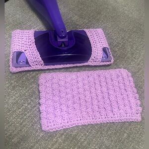 Lot of 2 Reusable Cotton Mop Pads